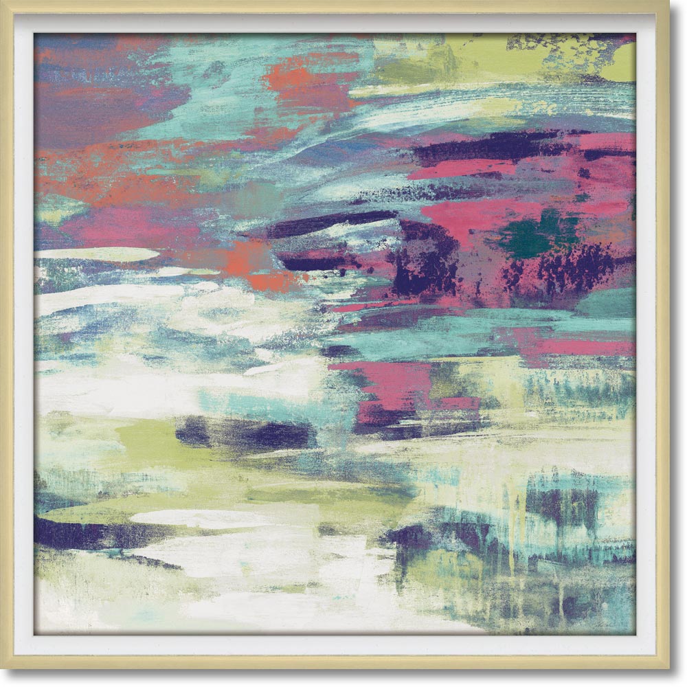 絵画 アブストラクト コレクション シルビア ヴァシレヴァ「ブライト ウェーブ」 抽象画 アート フレーム 店舗 ホテル 額付き インテリア リビング レストラ...