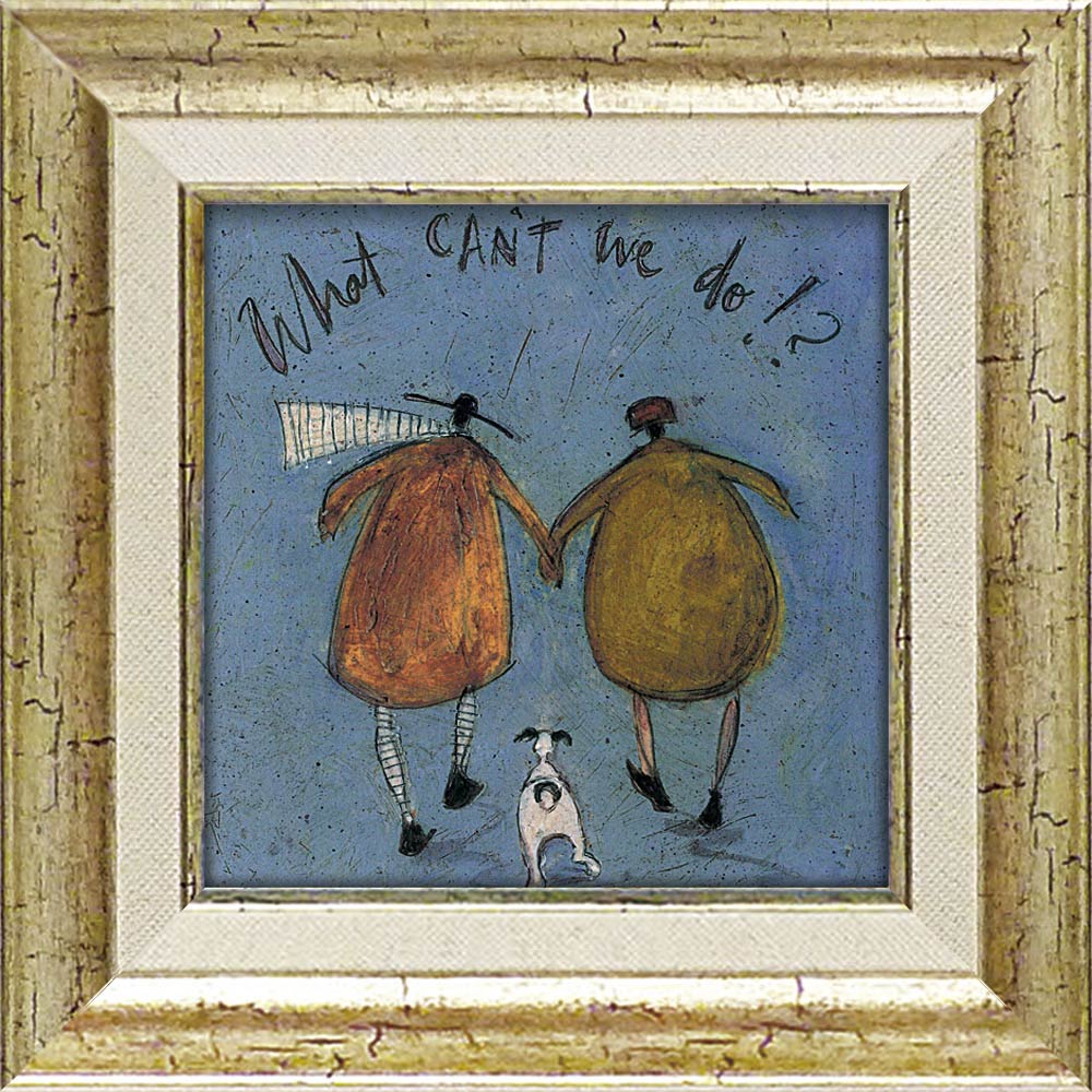 【スーパーSALE10%OFF】絵画 サム トフト「どうすりゃいいんだ!?」 額入り アート インテリア 壁に飾る かわいい 額付き モダン ギフト 御祝 プレ...