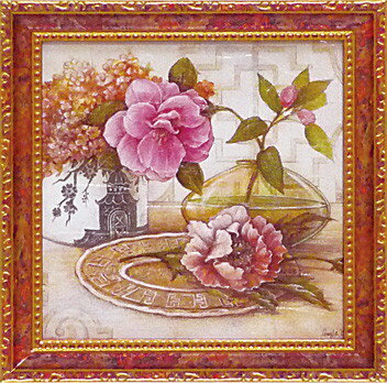 【スーパーSALE10%OFF】ゆうパケット ミニ ゲル アートフレーム アンジェラ スターリング 「シノワ」/インテリア 額入り 額装込 風景画 油絵 ポスタ...