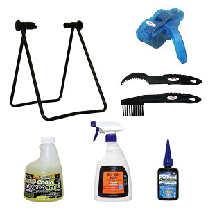 AZ 自転車チェーンメンテナンス6点セット (作業スタンド(折りたたみ式)、チェーンディグリーザー高浸透500ml、チェーン洗浄器、ギアクリーニングブラシセット、チェーンルブ マルチパーパス50ml、バイクウォッシュ480ml )通販格安セール情報 楽天 通販