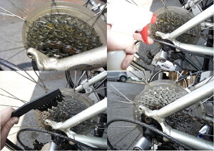 AZ 自転車チェーンメンテナンス6点セット (作業スタンド(折りたたみ式)、チェーンディグリーザー高浸透500ml、チェーン洗浄器、ギアクリーニングブラシセット、チェーンルブ マルチパーパス50ml、バイクウォッシュ480ml )通販格安セール情報 楽天 通販