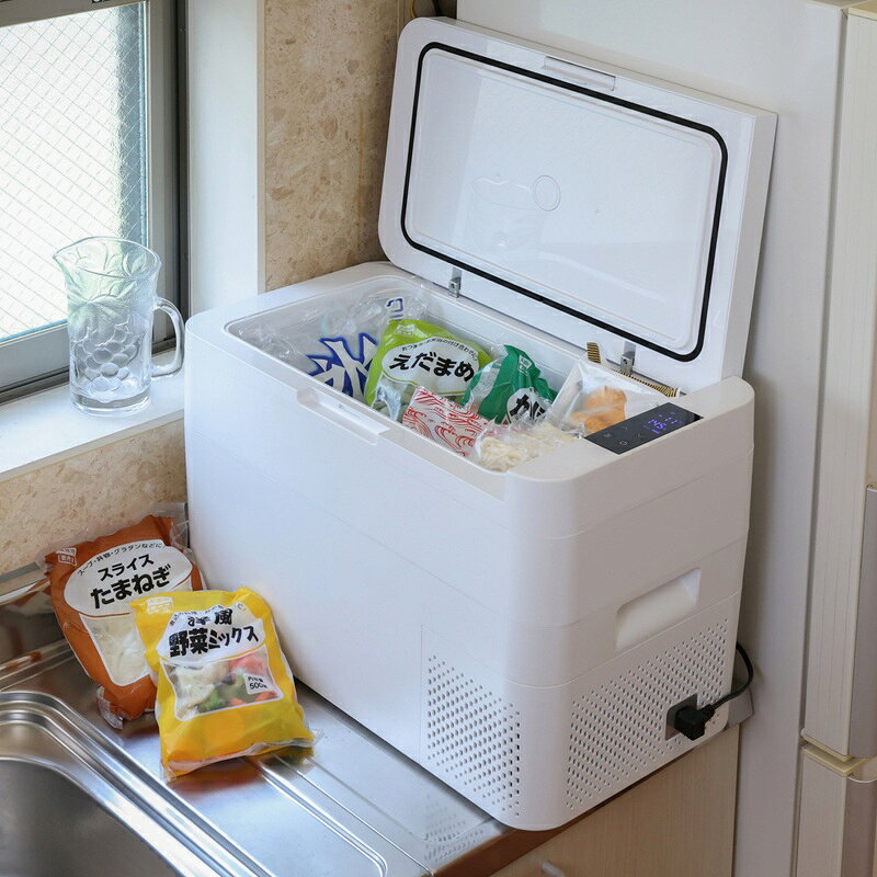 アズshop/オモシロ商品AtoZの28L　車載冷凍冷蔵庫　RLC-CF28正規品　株式会社TOHO※（代引き不可・沖縄離島は不可）新商品｜アングル3
