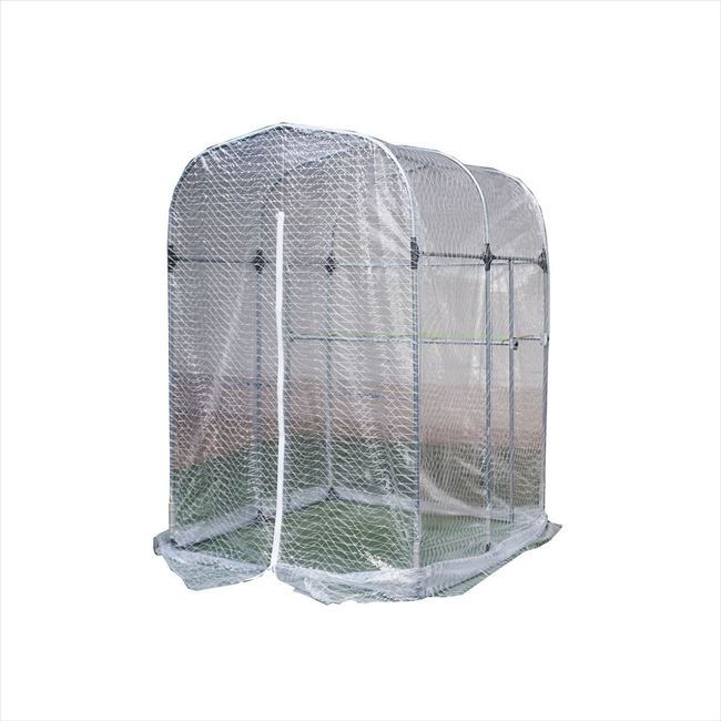 楽天市場ブラックフライデー!★グリーンハウス NH-5約0.5坪 入口ファスナー式※メーカーから直送(代引き不可、北海道・沖縄・離島は不可)