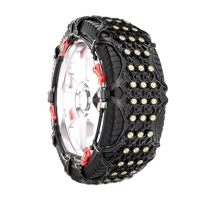 お買い物マラソン！8サイズ 簡単取付★非金属タイヤチェーン ee107高性能樹脂製チェーン「正規品」 ...