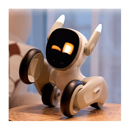 Loonaロボット犬型おもちゃ 充電ドック付き Amazon | Loona充電ドック:最先端のスマートロボットペット犬-音声