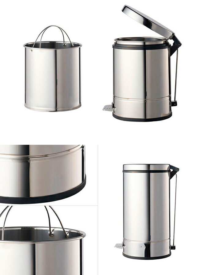 超ポイントバック祭!ペダル式ゴミ箱 ペダルボックス P-4※(代引き不可、北海道・沖縄・離島は不可) [2]