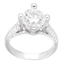 ダイヤモンド(2.01ct F-VS2-VG)サイドダイヤモンド(0.565ct)リング 日本サイズ約9号 #49 Pt900 プラチナ GIA鑑定書【送料無料...