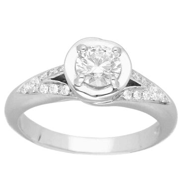 BVLGARI ブルガリ インコントロ ダモーレ INCONTRO DAMORE ダイヤ(D0.40ct D-VS2-3VG) リング Ref.355808 サイズ約7号 #47 Pt950 プラチナ【送料無料】指輪 ソリテール【中古】32440606