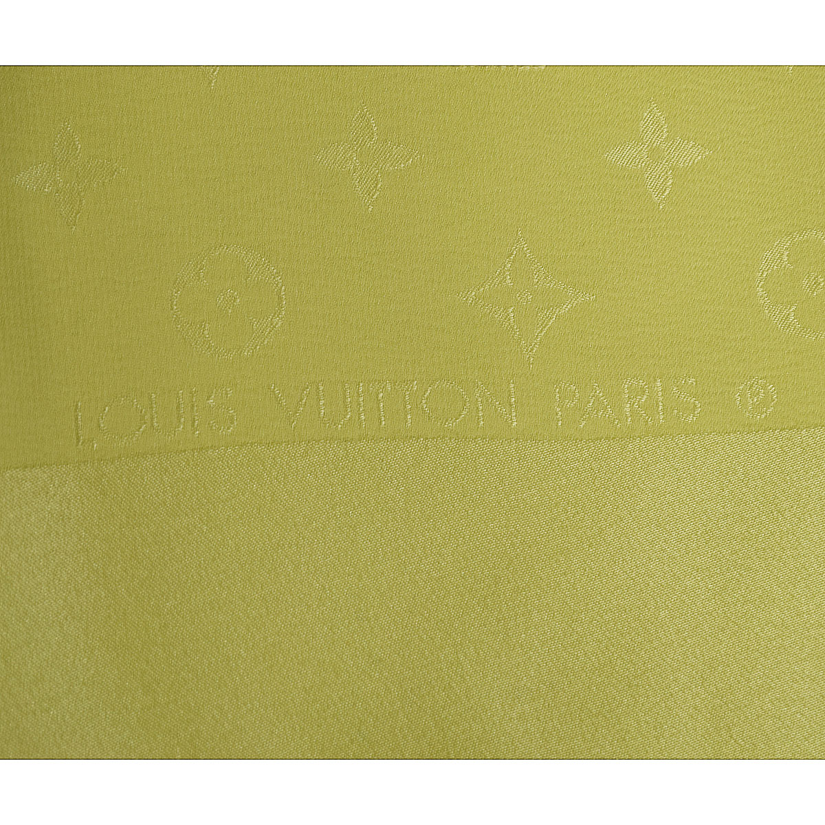 LOUIS VUITTON ルイ・ヴィトン カレ モナコ 90 グリーン シルク100% Made In Italy【送料無料】緑系 レディース スカーフ【中古】31610811 3