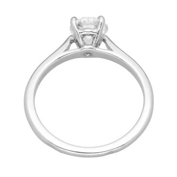 Cartier カルティエ ダイヤ(0.66ct G-VVS2) ソリテール 1895 リング Ref.N4163600 Pt950 プラチナ 日本サイズ約9号 #49【送料無料】指輪 レディース【中古】31360503