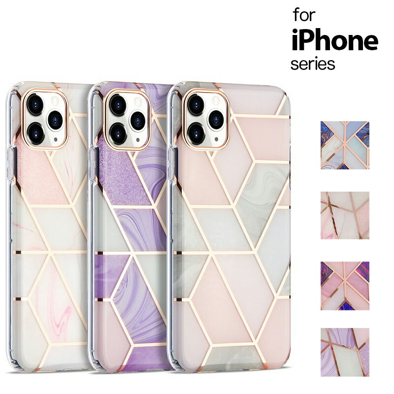 大理石 iPhone13 ケース iphone12 メッキ iphone13 pro ケース iphone13 mini ケース iphone12 mini iPhone13 Pro max iPhoneSE2 se3 ケース クリア フラワー 花柄 TPU ケースiphone8 7 ケース スマホ 耐衝撃