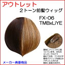 【半額・50%OFF】【特価品につき返品交換不可】アウトレットプライス!耐熱仕様!前髪ウィッグ(前髪エクステ)「ぱっつんシャギーちゃん」 FX-06★限定2トーンカラー★TMBxLiYE★