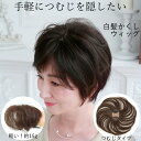 ミニヘアピース 栗色 2個組 人毛100％ 部分かつら 茶色 ブラウン ヘアピース 女性用カツラ 部分カツラ パーマ 毛染め ホットカーラー