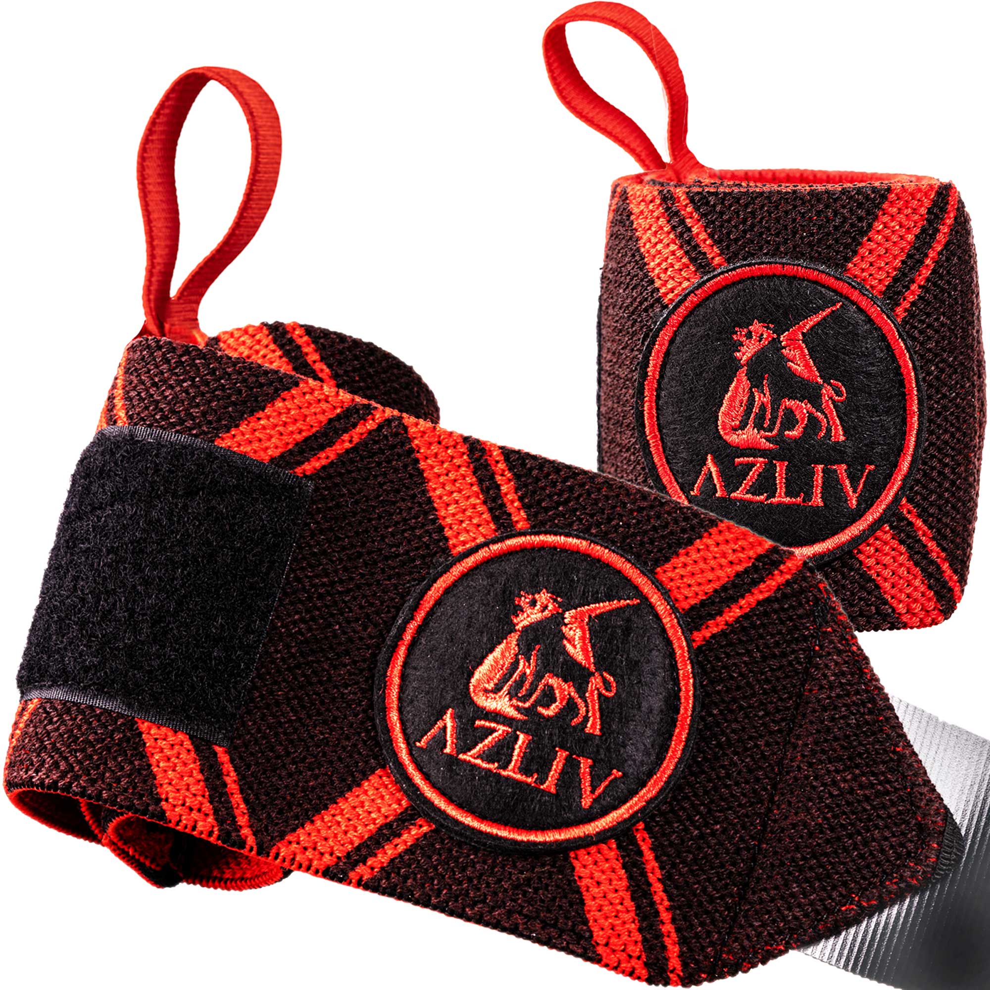 AZLIV リストラップ 高重量 手首サポーター 筋トレ アズリブ ウエイトトレーニング ウェイトトレーニング トレーニング リストストラップ ハード 硬め ス...