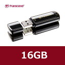 Transcend キャップ式USBメモリー16GB／TS16GJF350