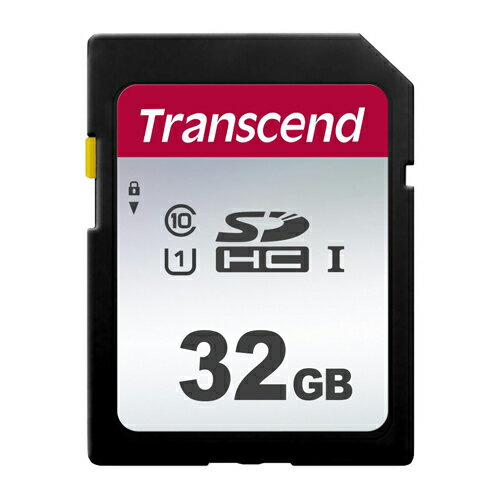TranscendSDHCカード 3D TLC 32GB class10／TS32GSDC300S