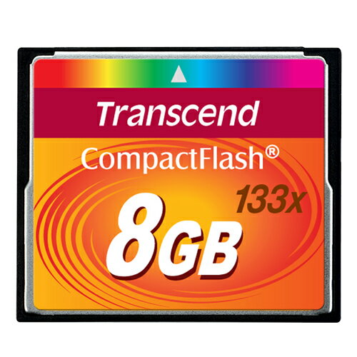 Transcend【トランセンド】コンパクトフラッシュ133倍速　8GB／TS8GCF133【2個迄 ...