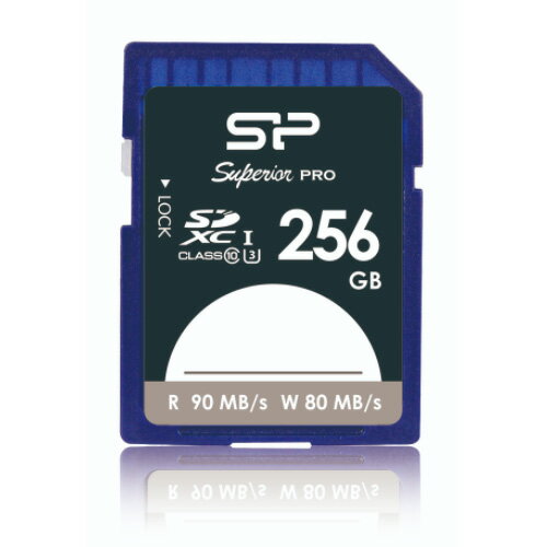 Silicon-PoweryVRp[z SDHCJ[h256GB Class 10. UHS-I U3/SPJ256GSDSU3ylR|XΉ@324~z