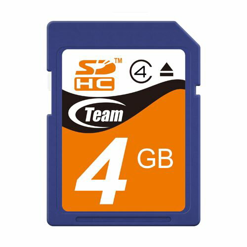 Team【チーム】SDHCカード 4GB class4／TG