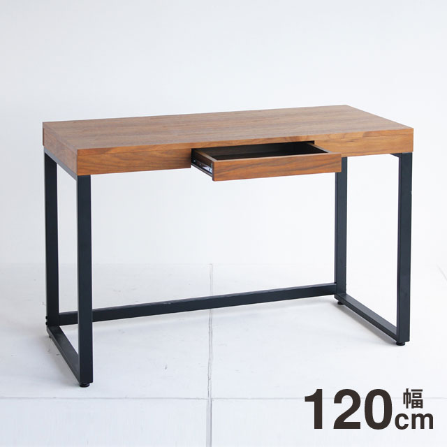 fXN 120cm  [NfXN ؐ EH[ibgfXN p\RfXN ݑΖ [g[N ~bhZ`[ Walnut Desk T-2314BR ICHIBA s