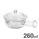 【本日ポイント5倍】ティーポット クリア 急須タイプ 260ml TW-3748 ティーポット プラスチック 透明 急須 お茶 日本製