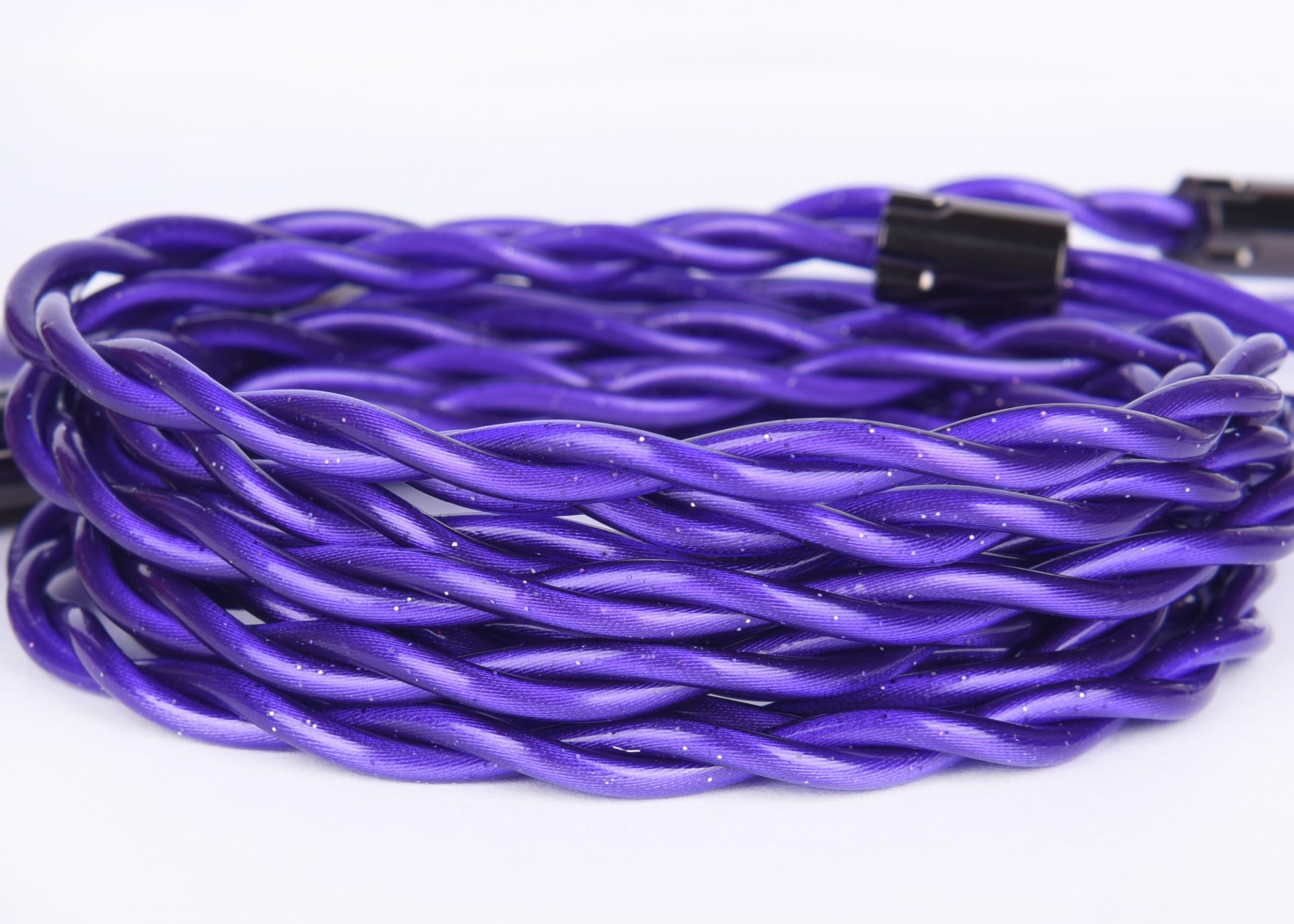 【JSHiFi-Starship】2pin4.4mmリケーブルバランス 4.4mm 銅銀合金＋古河銅同軸線材...