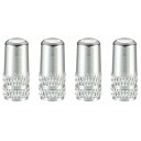 YFFSFDC 自転車 仏式 バルブキャップ 4個セット アルミ合金製 タイヤ バルブ キャップ アルミバルブキャップ フレンチバルブ ロードバイク ドレスアッ...