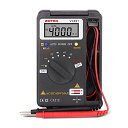 Miniデジタル・マルチメータ C-Timvasion LCDディスプレイ 電流 電圧 抵抗 周波数 導通測定テスター 自動車、家庭、産業用 テスター(4)