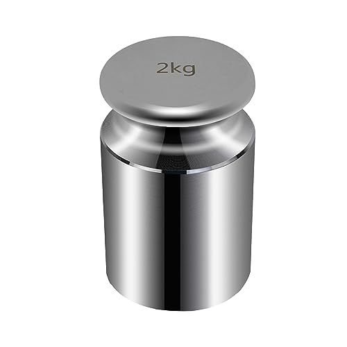 HFS(R) 分銅 2kg 単体 2000g はかり 秤用 測定器 おもり 天秤 てんびん 校正分銅 高精度 力学実験 化学 物理学 クロムメッキ 校正グラムスケール M2