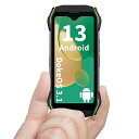 マラソン期間中ポイント5倍 Android 13 Blackview N6000 16GB（8GB 8GB拡張） 256GB タフネススマホ 4.3インチ 小型SIMフリー スマホ 本体 IP68防水防塵耐衝撃 3880mAhバッテリー18W 急速充電 48MP 16MPカメラ 4GデュアルSIM 指紋ロック解除 顔認識