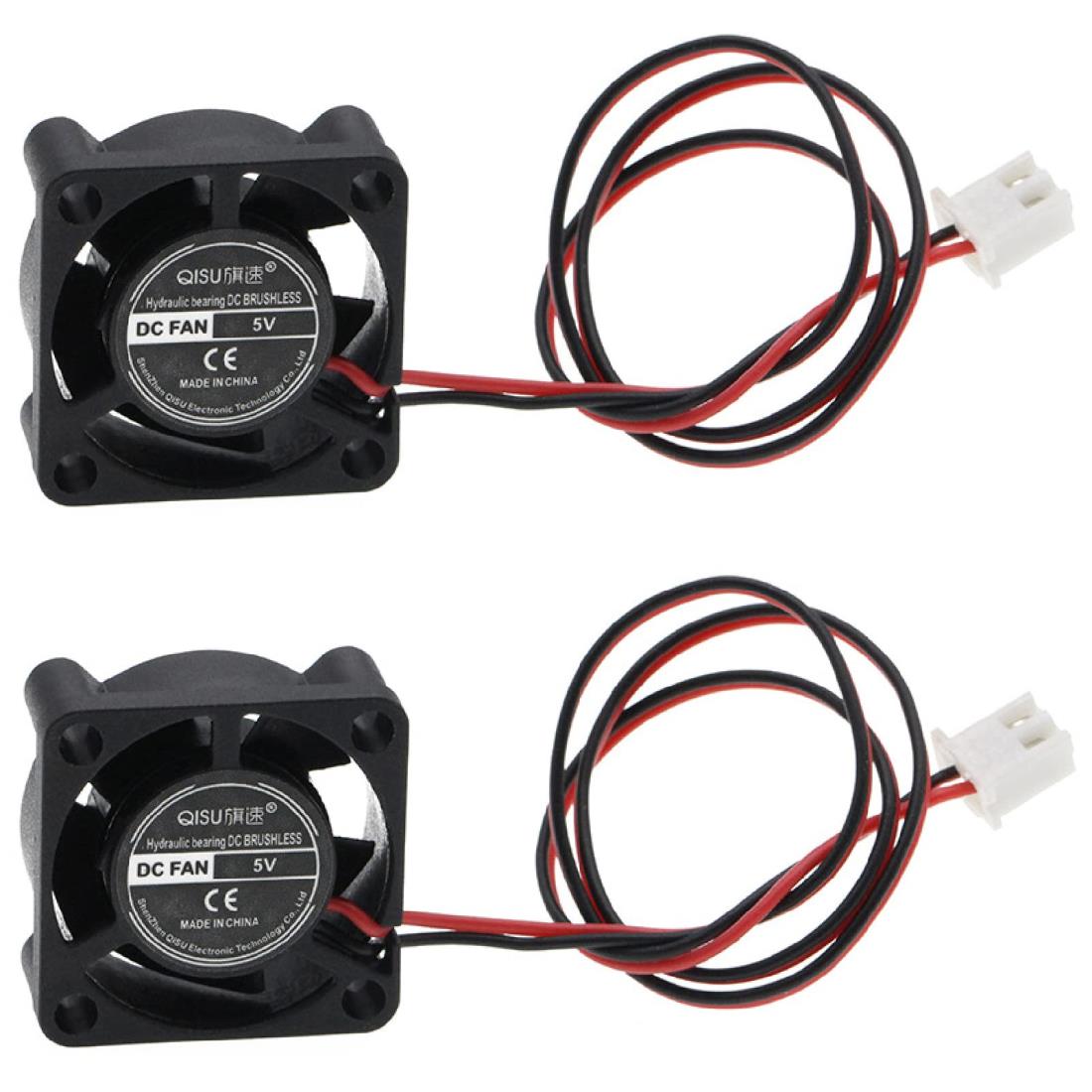 PENGLIN 2PCS 2510 冷却ファン 5 25 mm x25 mm x10mm DCファン サイレント冷却ファン DCクーラー 静音 ミニ 冷却クーラー 油圧ベアリングファン 小型ファン