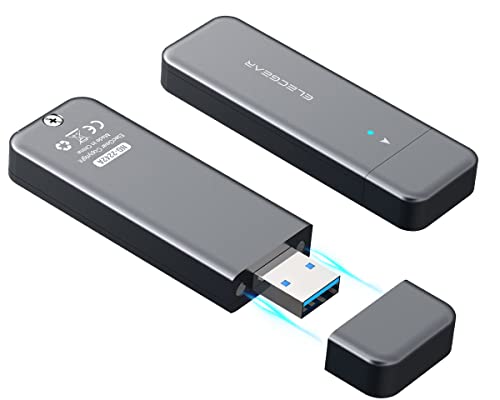 [ޥ饽ݥ5]ElecGear SATA M.2 SSD դ2242/2230б M.2 SATA³ USB 3.1 Gen2 Type-A ߥ˥ޥͥåȥåդߥϥ󥰥 (NG-2242A)