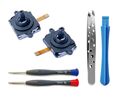 ElecGear 2個のジョイスティック交換用Oculus Quest 2 タッチ コントローラー、VR ヘッドセット アクセサリー 交換用ジョイスティック ア...