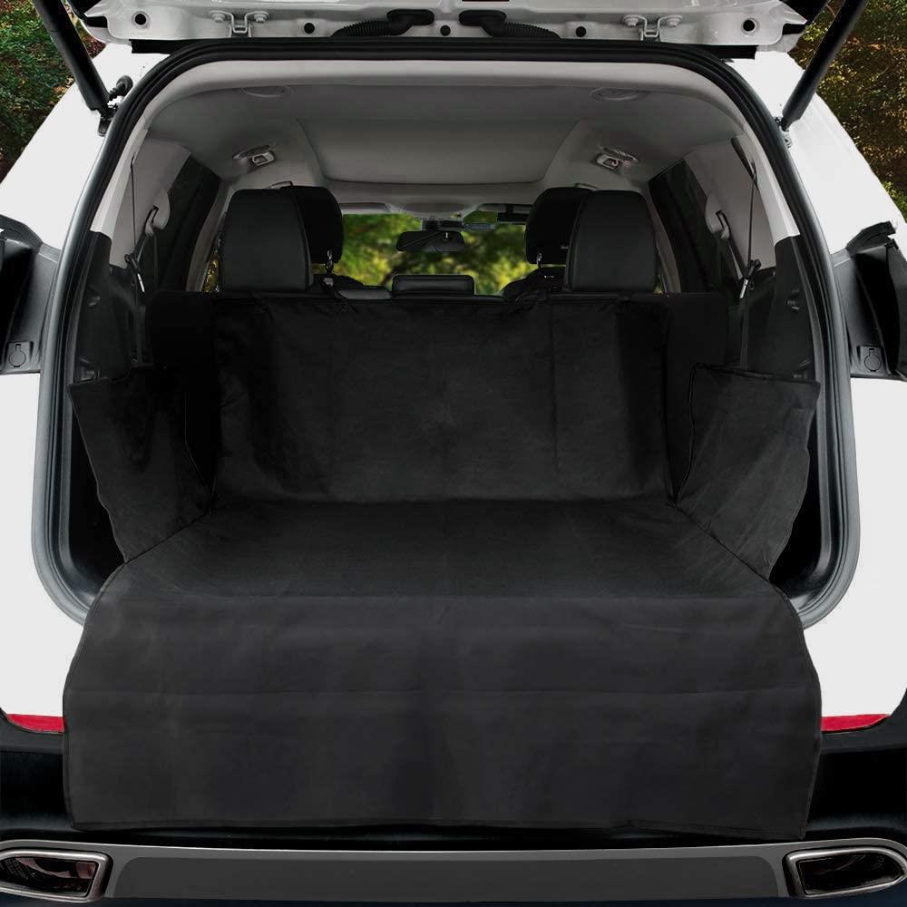 Temiry 車用 ラゲッジマット 撥水 荷台マット 汚れに強い 後部座席 滑り止め カー汎用品 600D オックス..