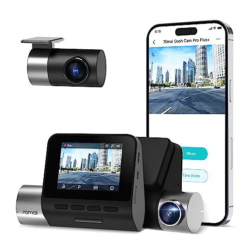 ドライブレコーダー 70mai SONY製 IMX335センサー 小型 500万画素 2.7K 1944P UHD TELEC/MIC認証済 Dash Cam Pro Plus+ A500S-1