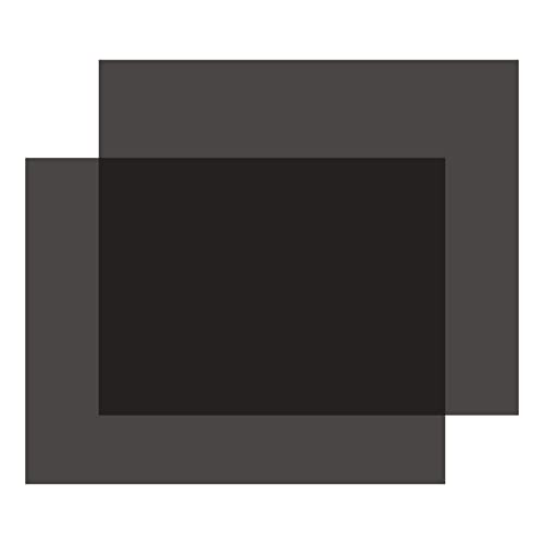 Selens 偏光フィルムシート 20x30cm 2枚入り 粘着偏光子液晶スクリーン 教育物理学用 線形偏光フィルター