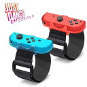 Just Dance 2024/2023/2022/Zumba de 対応 リストバンド コントローラー グリップ【最新改良モデル 2 in 1】 Switch joy-con 用 ハンドストラップ ジャストダンス2023 2022 2021 2020 2019 2018 サイズ調整可能 大人と子供 ジョイコン ゲームアクセサリー Burn It Up( 2枚)