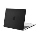 MOSISO 対応機種 MacBook Pro 13インチ ケース M2 M1 A2338 A2289 A2251 A2159 A1989 A1706 A1708 (2024-2016発売) 、薄型 耐衝撃 保護 対応機種 MacBook Pro M1 13インチ プラスチック ハード ケース カバー(ブラック)