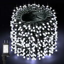 cshare LEDイルミネーションライト 40M 400LED 屋外 ライト LEDストリングライト 屋外 防水 8点灯パターン 40m