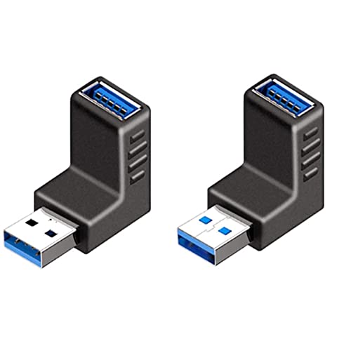 [マラソン期間中ポイント5倍]SZSL USB 3.0 コネクタ 直角 上き 下き 方向 変換 アダプタ 90度 L型 延長..