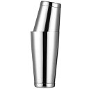 WOMLEX ボストンカクテルシェイカー 820mlと550ml (シルバー)