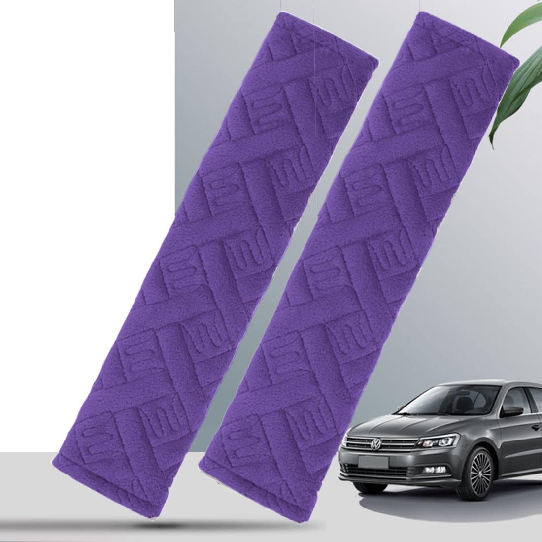 シートベルトパッド 2個セット シートベルトカバー 肩と首を保護します シートベルト用品 肩当てパッド..