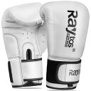 Raytosボクシンググローブ 6オンス 8オンス 10オンス 12オンス 14オンス 通気性 キックボクシング トレーニンググローブ boxing glove...