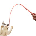 ネズミの形をした猫の杖 |子猫用シリコンマウステールシェイプワンドおもちゃ、ソフト非毒性子猫プレイおもちゃ、動物病院猫カフェホームペットショップ用ソフト猫じゃら...