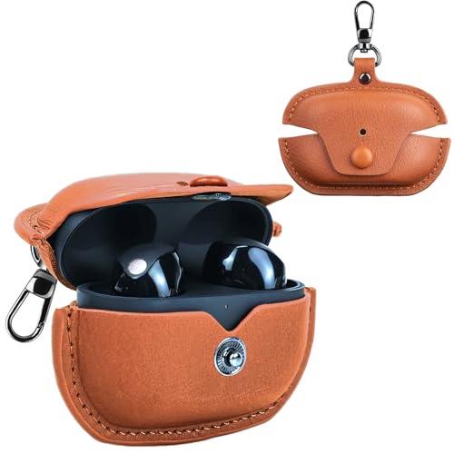 UIUIKA For SONY WF-1000XM5 用 ケース ソニー WF-1000XM5 ケース本革 PU革 ソニー WF-1000XM5 レザーケース ...