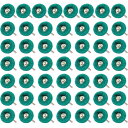 STEBRUAM リューター バフ 50個セット 150番 3mm軸 繊維バフ ミニルータ バフ ホイール ナイロン 布ブラシ 研磨バフ 電動 ドリル リューター ビット 鏡面研磨や金属磨き仕上げ