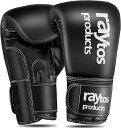 Raytosボクシンググローブ 6オンス 8オンス 10オンス 12オンス 14オンス 通気性 キックボクシング トレーニンググローブ パンチンググローブ 総合...