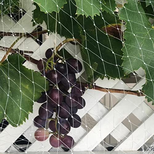 鳥よけネット ベランダ 防鳥ネット 透明色で視界や日差しを遮らない 15mm極細網目で小型な鳥たちの侵入..