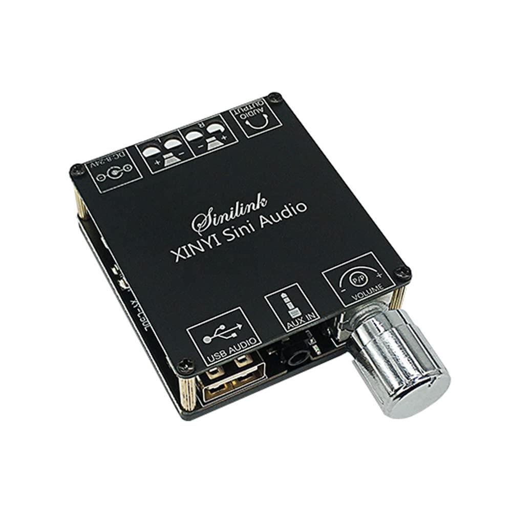 ミニ50Wx2BT5.0ワイヤレスオーディオデジタルパワーアンプインフィニットチューニングステレオボードアンプデュアルチャネルアンプリフィカドールC50L
