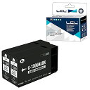 LCL Canon用 キャノン用 PGI-1300 PGI-1300XL PGI-1300BK PGI-1300XLBK 大容量 顔料【残量表示機能付】(2パッ...